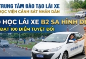 Mẹo học lái xe B2 sa hình dễ đỗ: Bí kíp đạt 100 điểm tuyệt đối