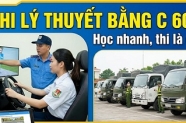 Mẹo thi lý thuyết bằng C 600 câu: Học nhanh, thi là đậu 100%