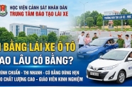 Thi bằng lái xe ô tô bao lâu có bằng? Lịch thi mới nhất 2026