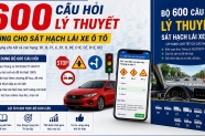 Hướng dẫn học 600 câu hỏi lý thuyết ô tô hiệu quả 2026