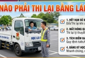 Thi lại bằng lái C1: Hồ sơ, thủ tục và lệ phí cập nhật mới nhất